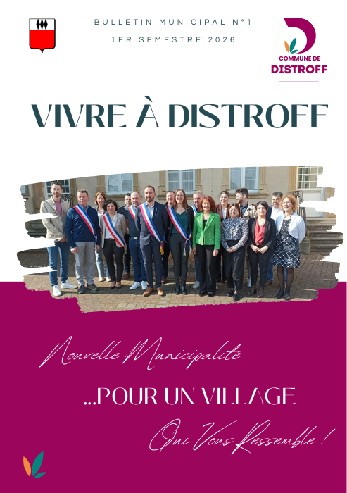 Le Distroff Actu bulletin municipal Mairie de Distroff